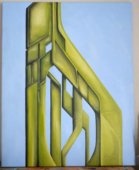 Ascension - Oil on canvas 2023