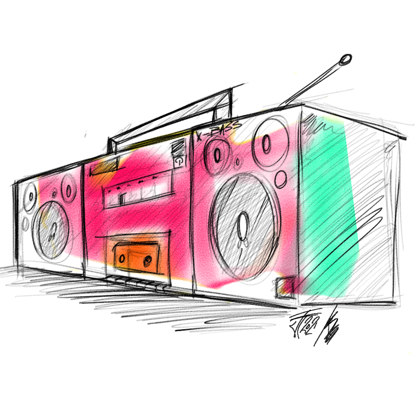 Boombox Unisex T-Shirt