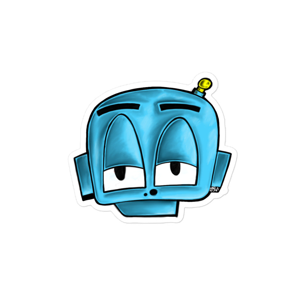 Sad Robot sticker