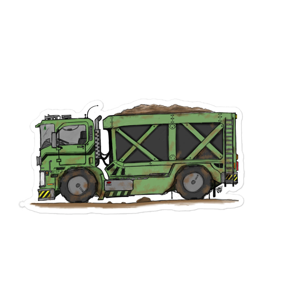 Dump Truck sticker