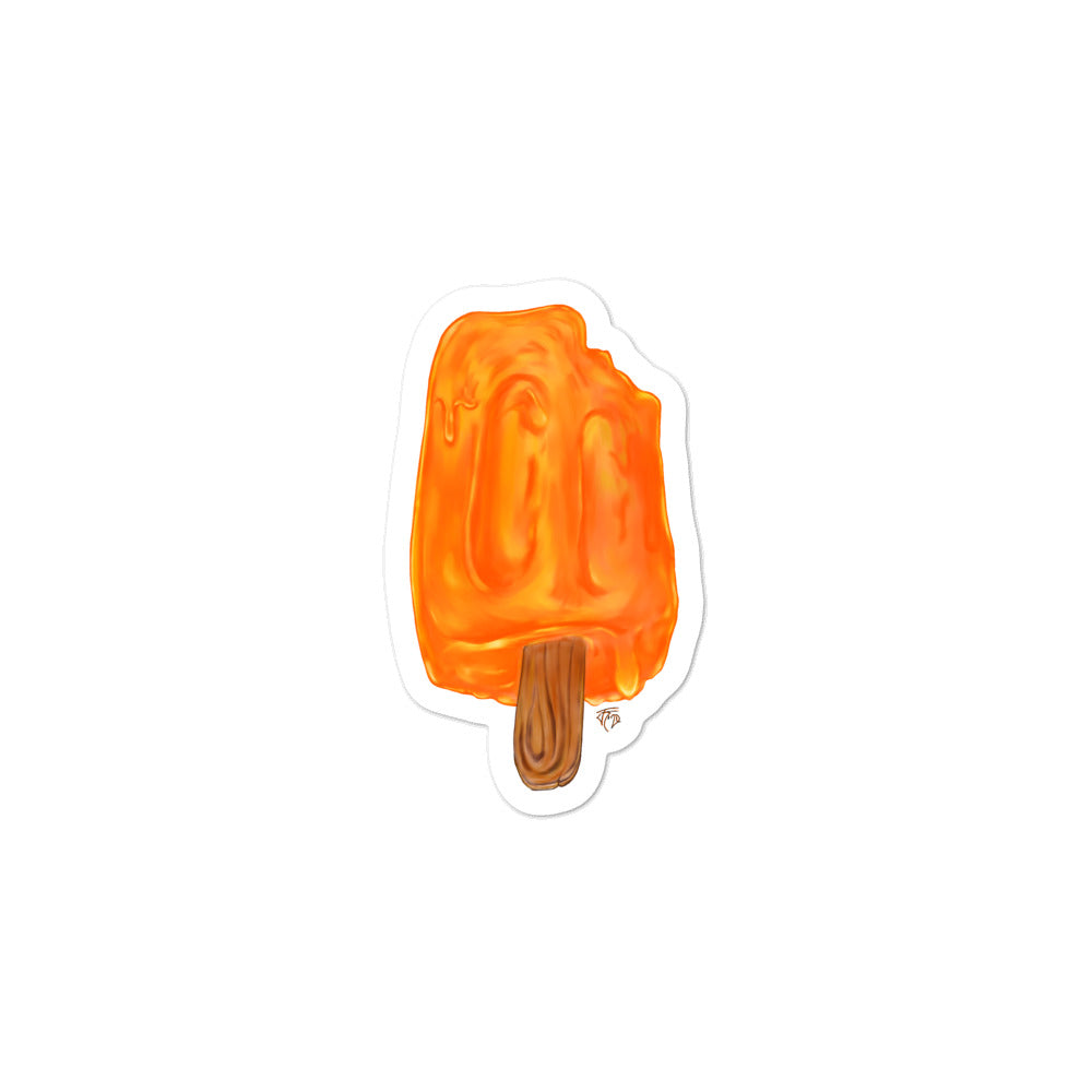 Orange Pop! Sticker