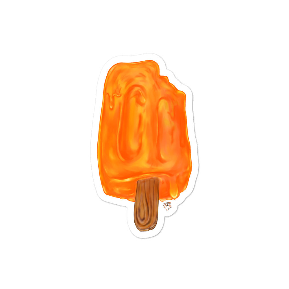 Orange Pop! Sticker